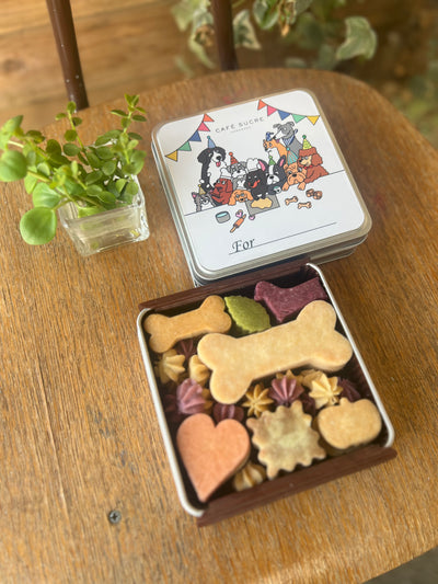 わんこのクッキーパーティー缶